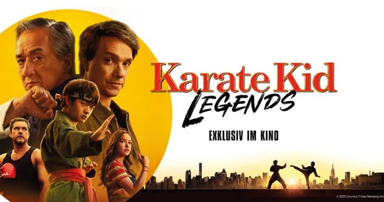 15x2 Kino-Gutscheine für "KARATE KID: LEGENDS" inkl. Goodie Bag