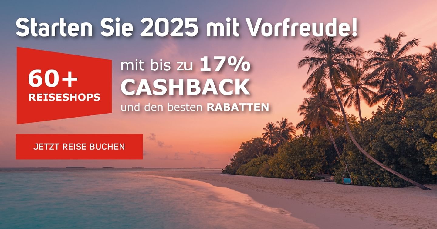 Bis zu 15 % Cashback bei über 200 beliebten Webshops