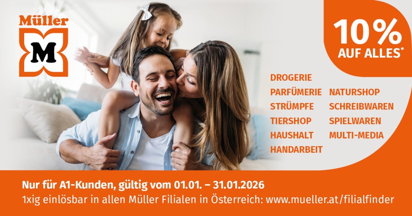 10% bei Müller sparen